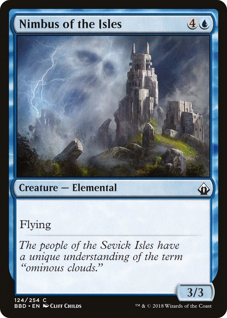 Nimbus of the Isles (BBD-124)  Foil - Battlebond