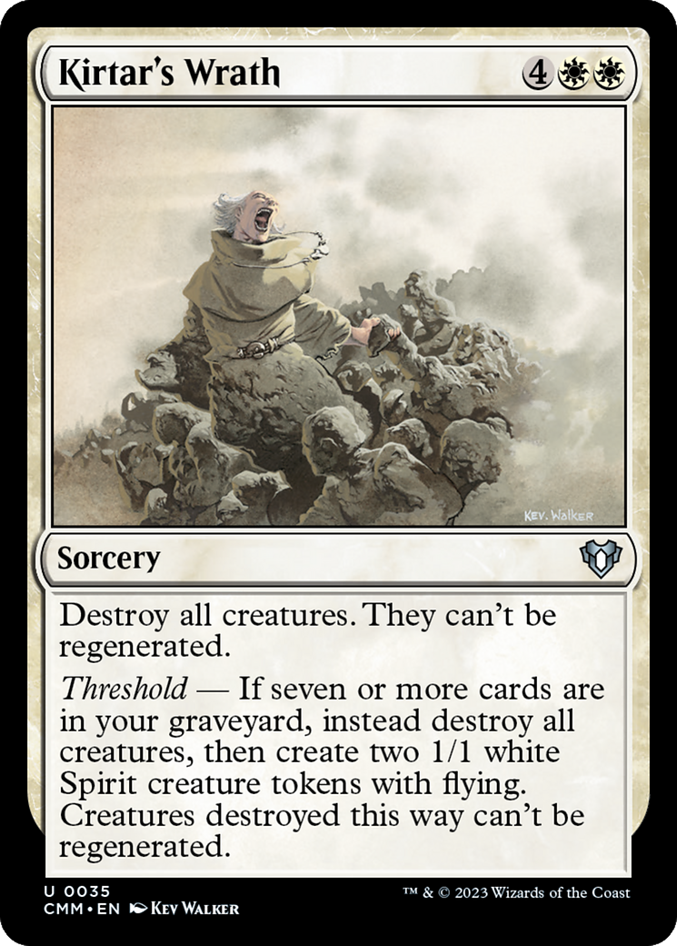 Kirtar's Wrath (CMM-035)  - Commander Masters