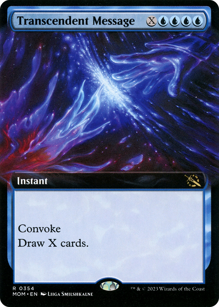 Transcendent Message (Extended Art) (MOM-354)  - March of the Machine: (Extended Art)