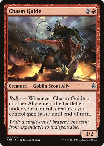 Chasm Guide (BFZ-143)  Foil - Battle for Zendikar