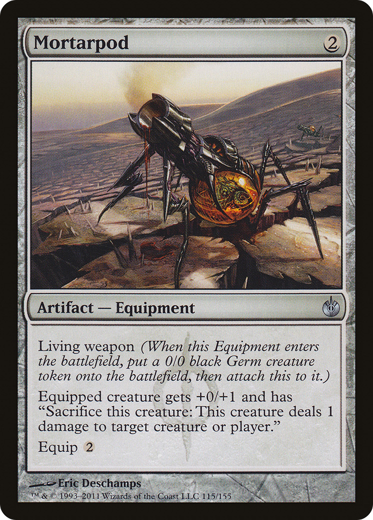 Mortarpod (MBS-115)  Foil - Mirrodin Besieged