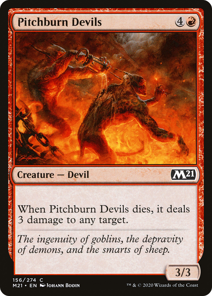 Pitchburn Devils (M21-156)  - Core Set 2021