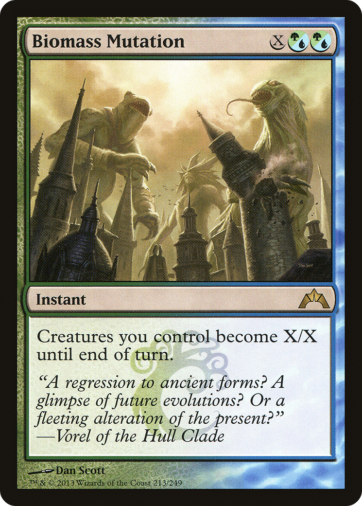 Biomass Mutation (GTC-213)  - Gatecrash
