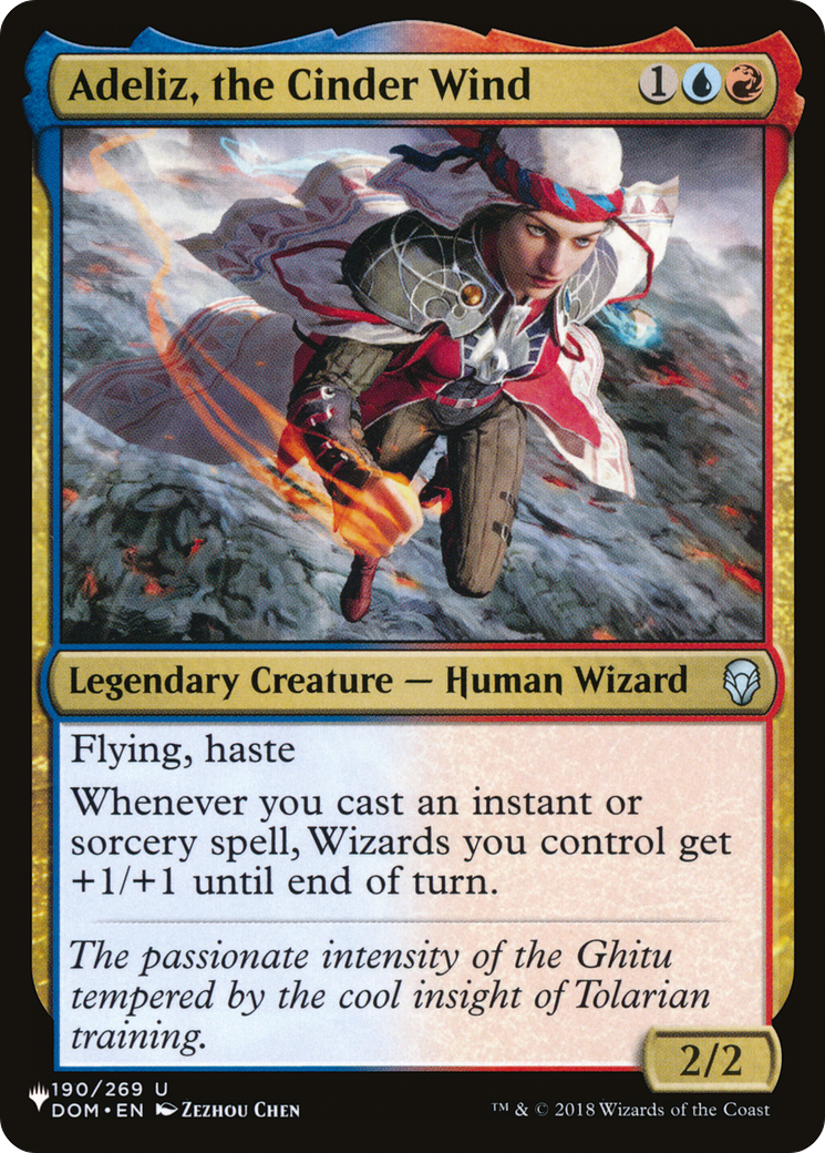Adeliz, the Cinder Wind (LIST-DOM-190)  - The List