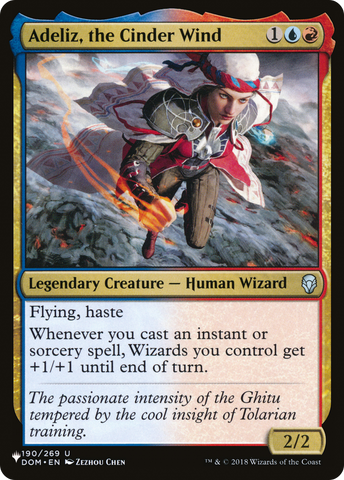 Adeliz, the Cinder Wind (LIST-DOM-190)  - The List