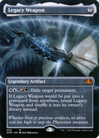 Legacy Weapon (Borderless) (DMR-450)  Foil - Dominaria Remastered