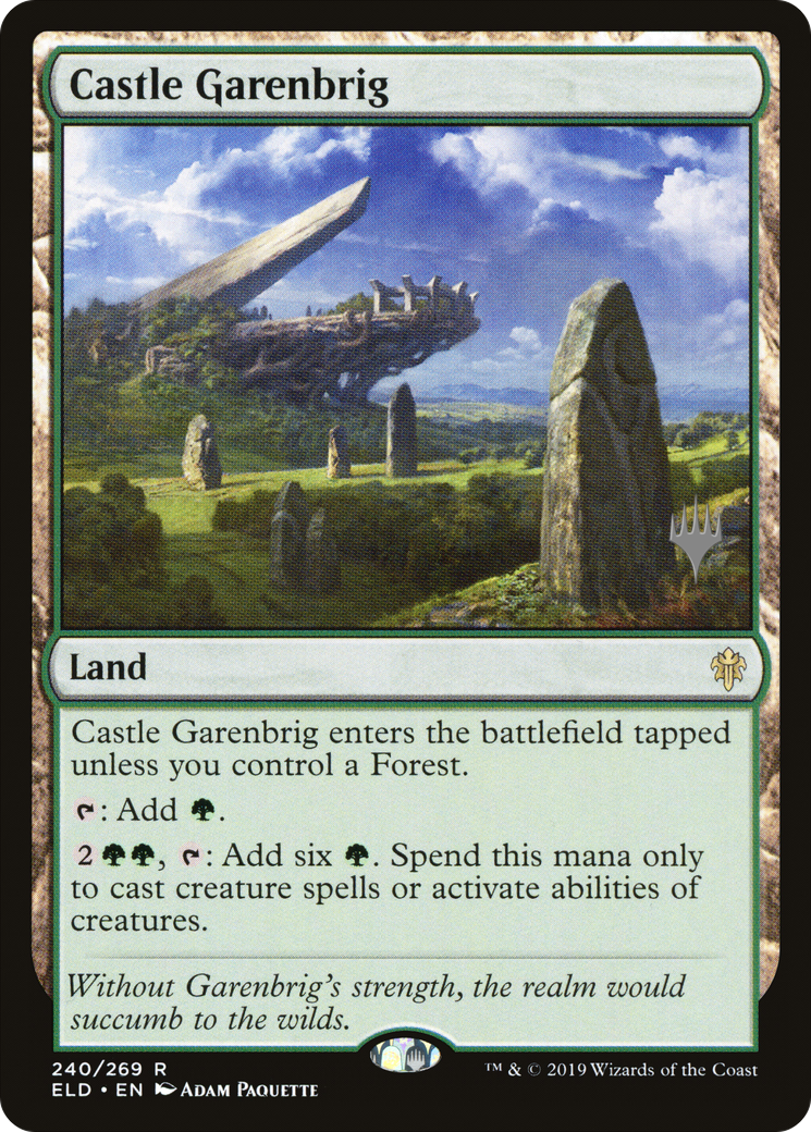 Castle Garenbrig (PPELD-240)  - Throne of Eldraine Promos