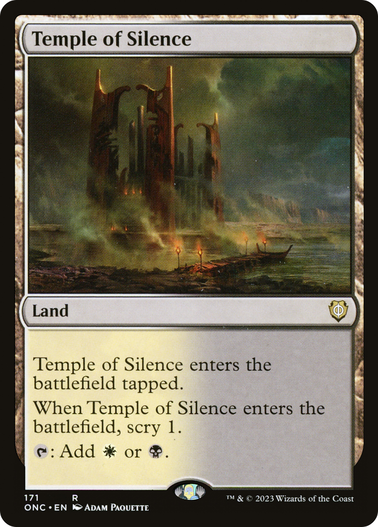 Temple of Silence (ONC-171)  - Phyrexia: All Will Be One Commander