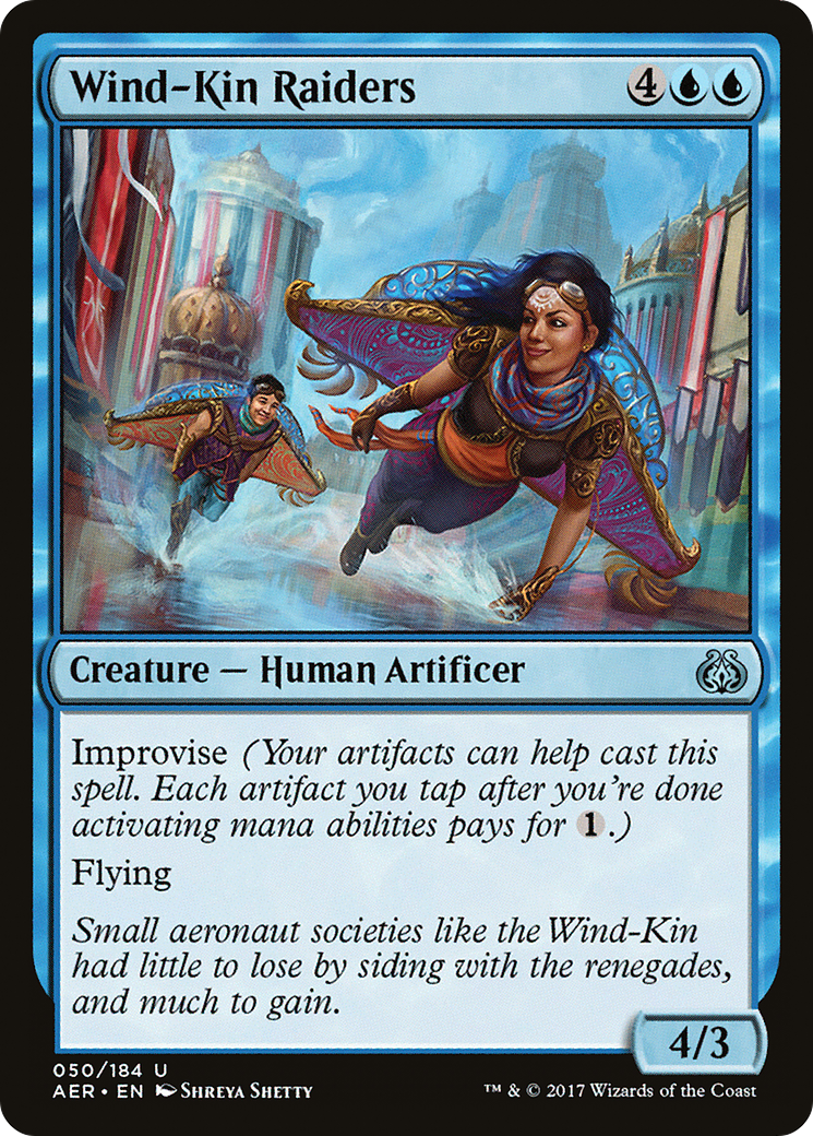 Wind-Kin Raiders (AER-050)  Foil - Aether Revolt
