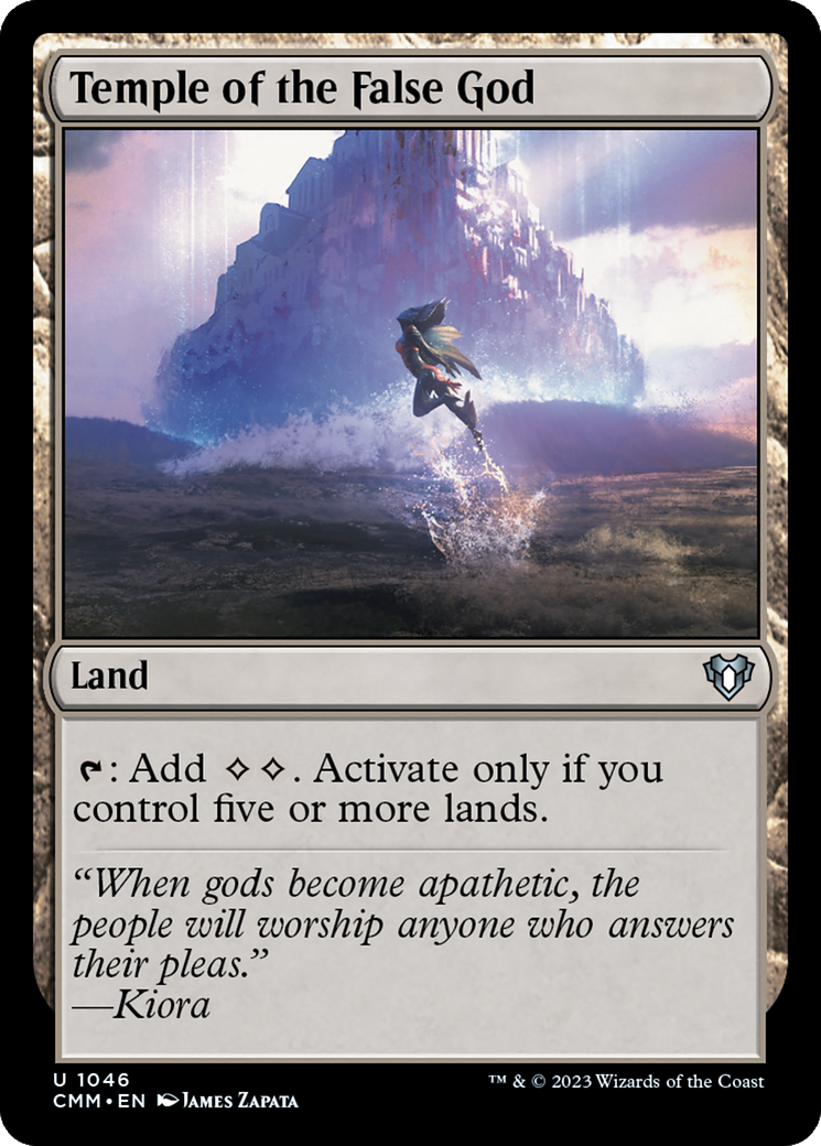 Temple of the False God (CMM-1046)  - Commander Masters