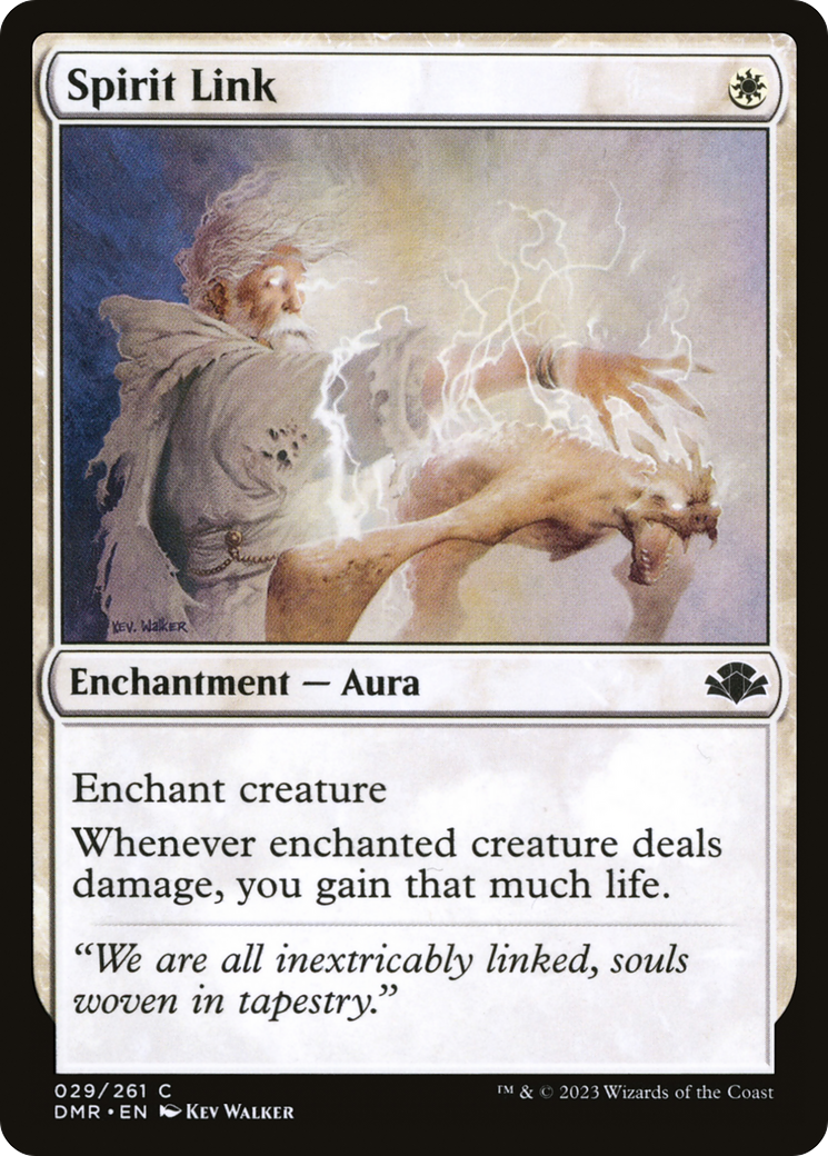 Spirit Link (DMR-029)  - Dominaria Remastered