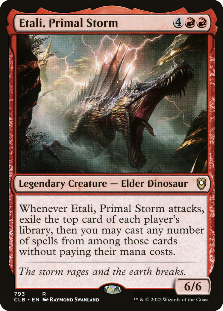 Etali, Primal Storm (CLB-793)  - Commander Legends: Battle for Baldur's Gate