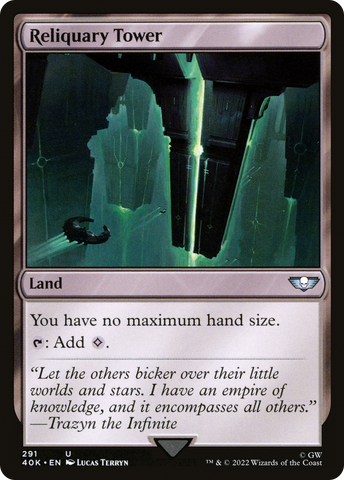 Reliquary Tower (40K-291)  - Warhammer 40,000 Commander