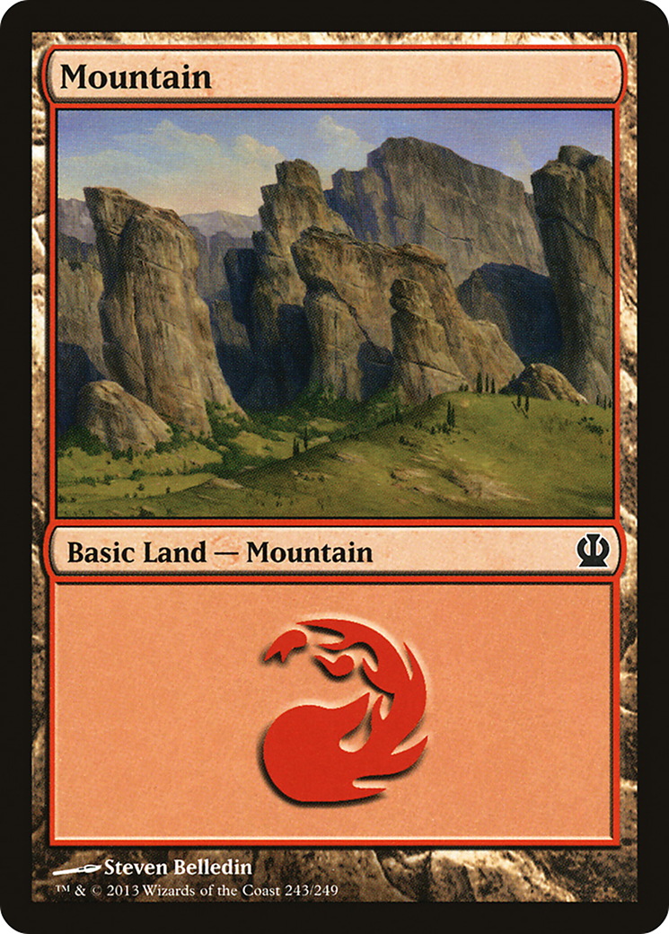 Mountain (243) (THS-243)  - Theros
