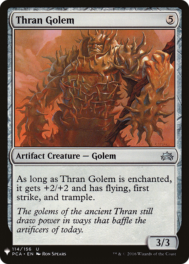 Thran Golem (LIST-114)  - The List