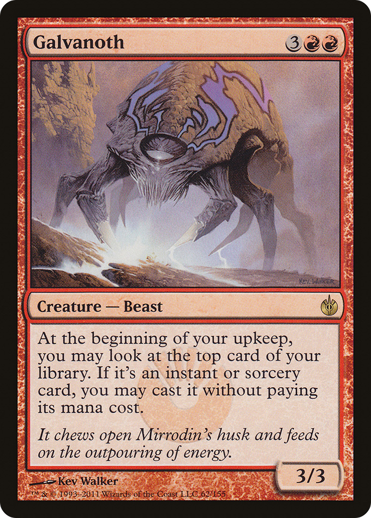 Galvanoth (MBS-062)  Foil - Mirrodin Besieged