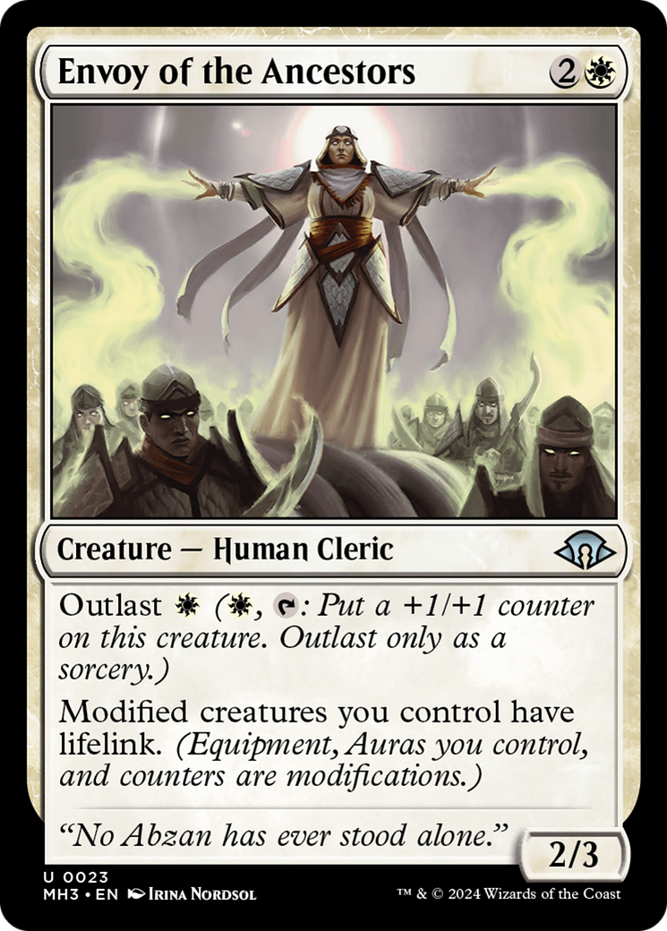 Envoy of the Ancestors (MH3-023)  Foil - Modern Horizons 3