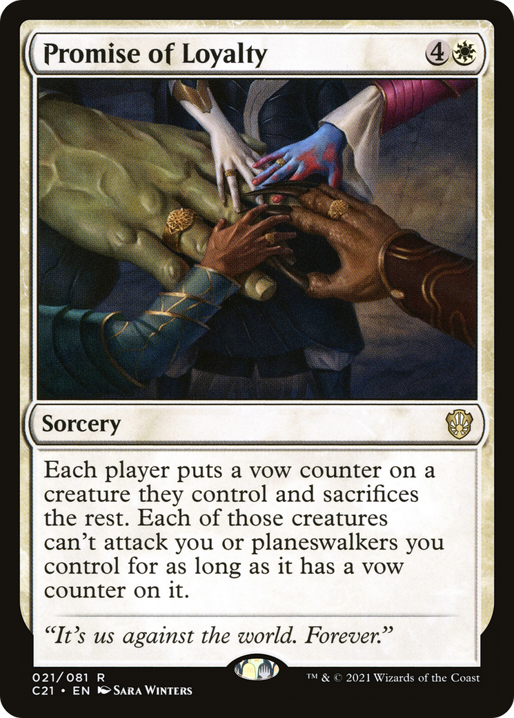 Promise of Loyalty (C21-021)  - Commander 2021