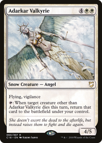 Adarkar Valkyrie (C18-060)  - Commander 2018