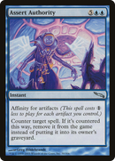 Assert Authority (MRD-030)  Foil - Mirrodin