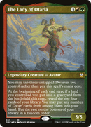 The Lady of Otaria (DMC-057)  Etched Foil - Dominaria United Commander