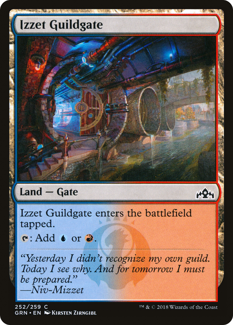 Izzet Guildgate (252) (GRN-252)  - Guilds of Ravnica