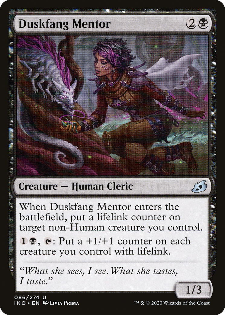 Duskfang Mentor (IKO-086)  - Ikoria: Lair of Behemoths