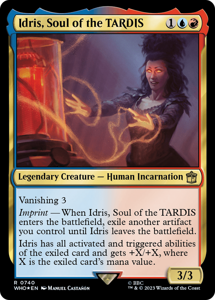 Idris, Soul of the TARDIS (Surge Foil) (WHO-740)  Foil - Doctor Who