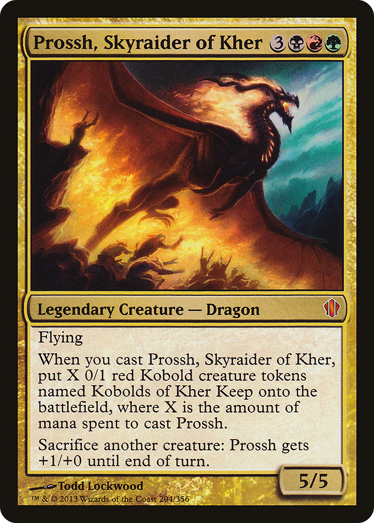 Prossh, Skyraider of Kher (C13-204)  - Commander 2013
