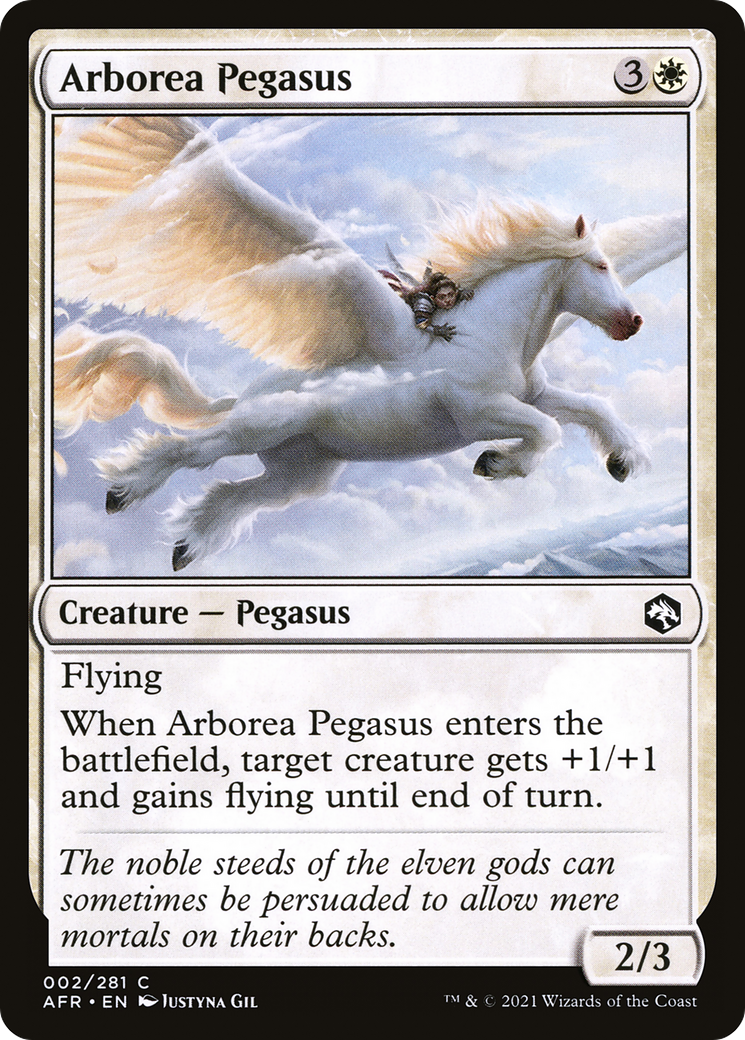 Arborea Pegasus (AFR-002)  Foil - Adventures in the Forgotten Realms