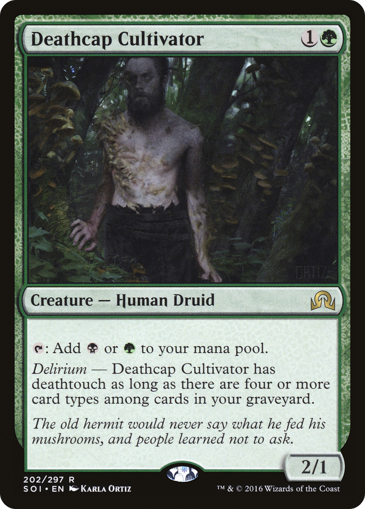 Deathcap Cultivator (SOI-202)  - Shadows over Innistrad