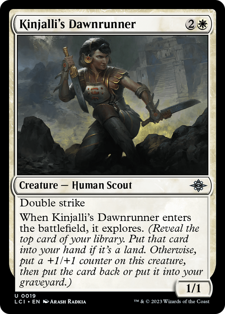 Kinjalli's Dawnrunner (LCI-019)  Foil - The Lost Caverns of Ixalan