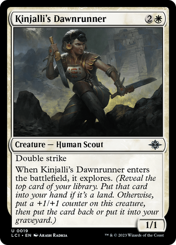 Kinjalli's Dawnrunner (LCI-019)  - The Lost Caverns of Ixalan