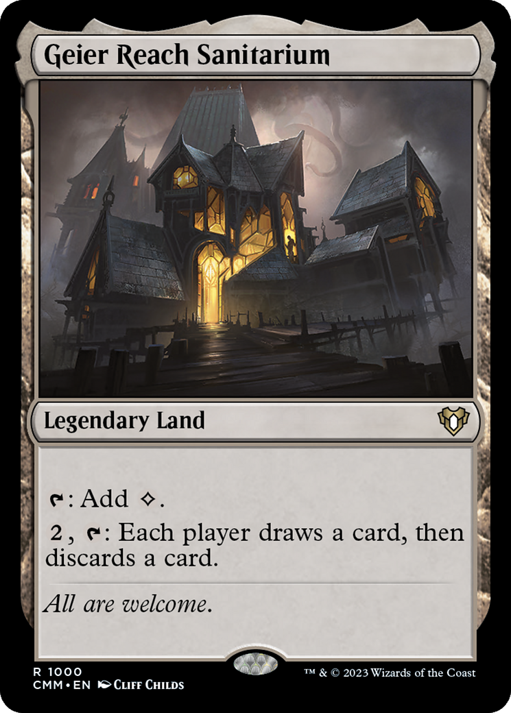 Geier Reach Sanitarium (CMM-1000)  - Commander Masters