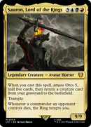 Sauron, Lord of the Rings (LTC-004)  Foil - Tales of Middle-earth Commander