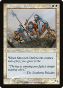 Staunch Defenders (7ED-50★) - Seventh Edition Foil