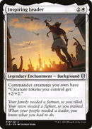 Inspiring Leader (CLB-028)  - Commander Legends: Battle for Baldur's Gate