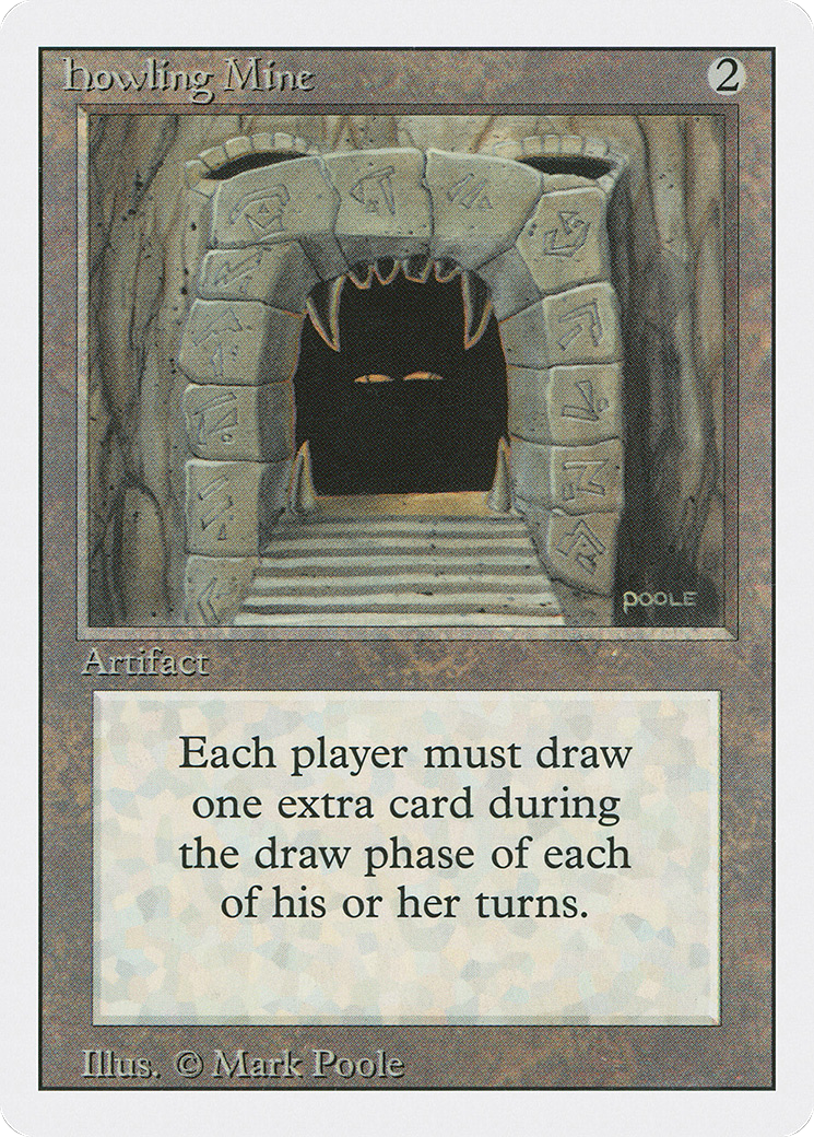 Howling Mine (3ED-)  - Revised Edition