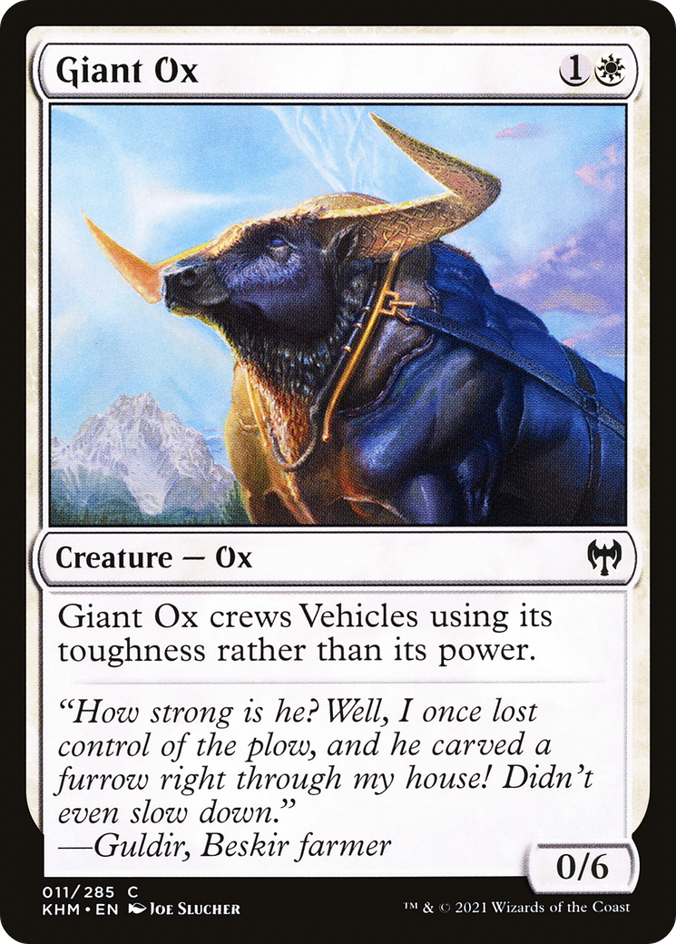Giant Ox (KHM-011)  - Kaldheim