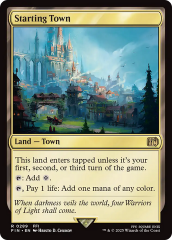 Starting Town (FIN-289)  - FINAL FANTASY