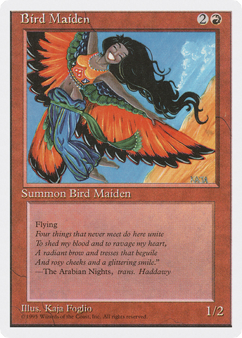 Bird Maiden (4ED-195)  - Fourth Edition