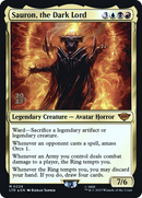 Sauron, the Dark Lord (PRE-224)  Foil - Tales of Middle-earth Promos