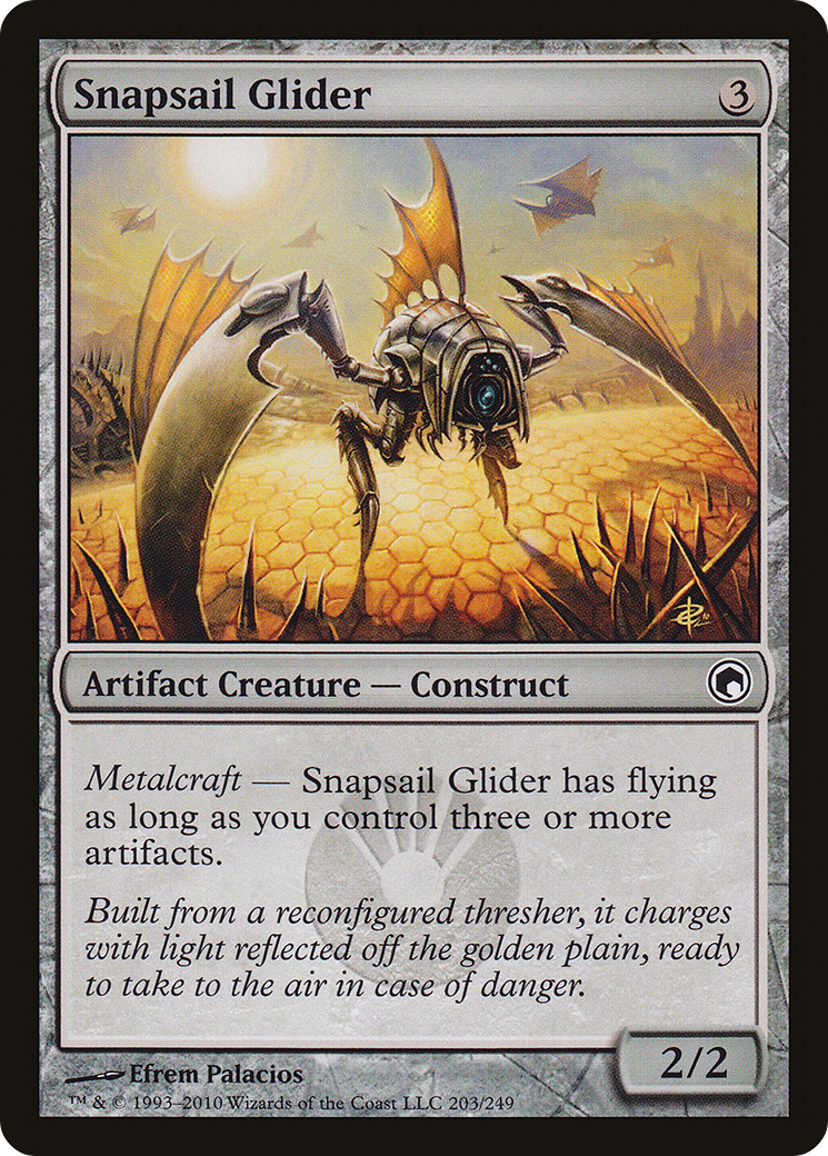 Snapsail Glider (SOM-203)  Foil - Scars of Mirrodin