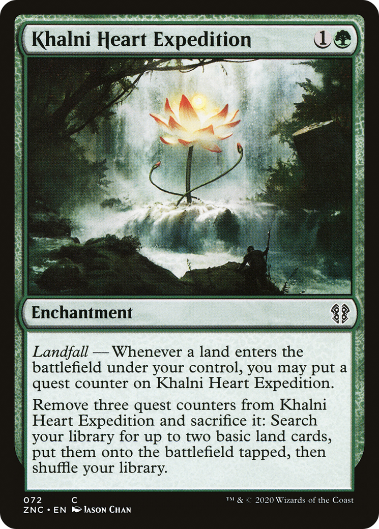 Khalni Heart Expedition (ZNC-072)  - Zendikar Rising Commander