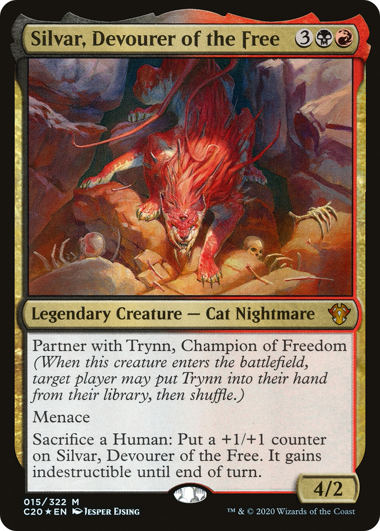 Silvar, Devourer of the Free (C20-015)  - Commander 2020