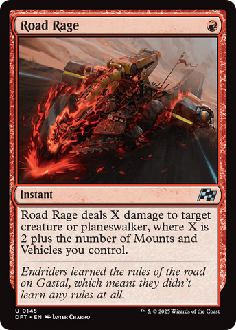 Road Rage (DFT-145)  - Aetherdrift
