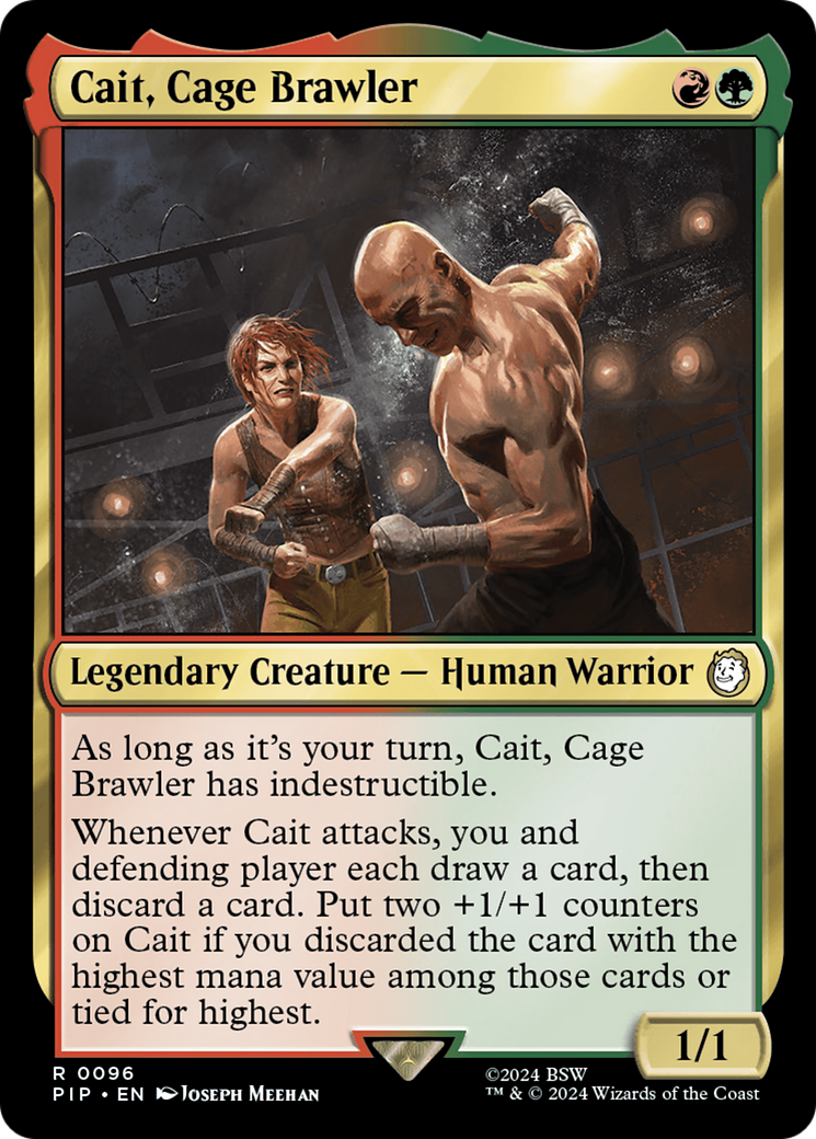 Cait, Cage Brawler (PIP-096)  - Fallout