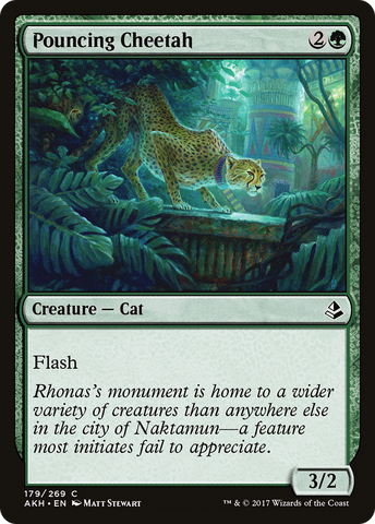 Pouncing Cheetah (AKH-179)  - Amonkhet