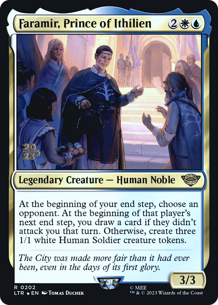 Faramir, Prince of Ithilien (PRE-202)  Foil - Tales of Middle-earth Promos