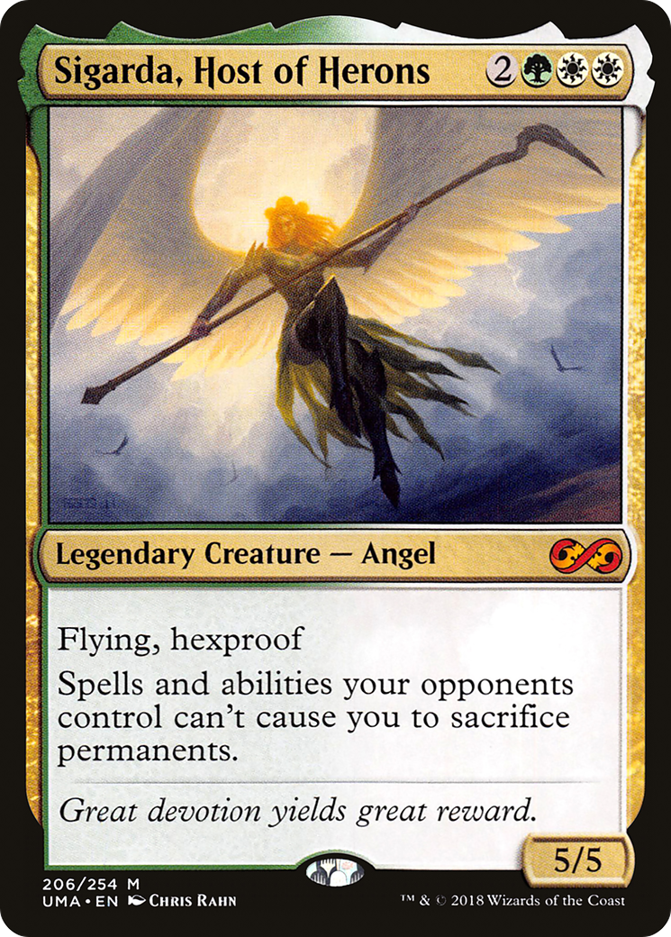 Sigarda, Host of Herons (UMA-206)  Foil - Ultimate Masters